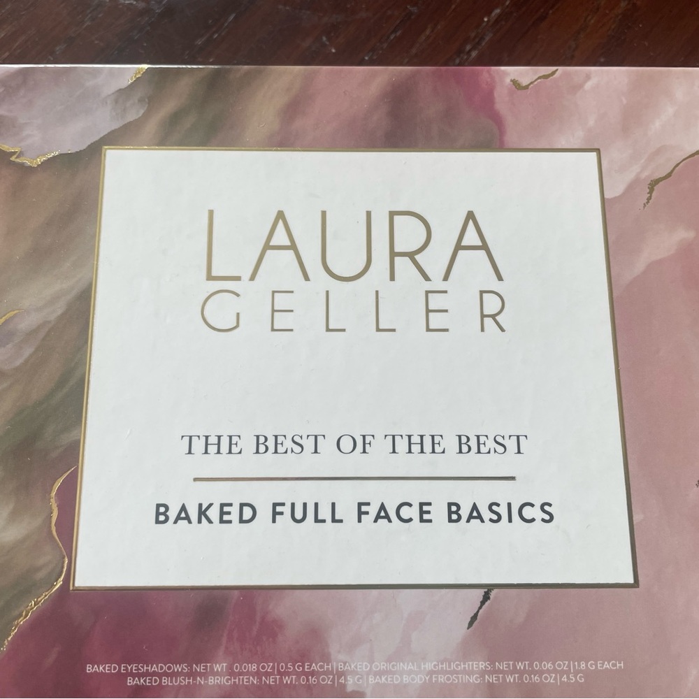 New Laura Geller face pallet